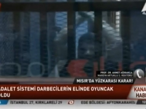 KANAL - A HABER MISIR'DA YÜZKARASI KARAR - AHMET AĞIRAKÇA TELEFON BAGLANTISI